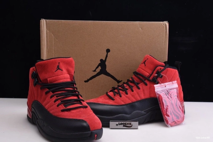 Rep TBkick CT8013-602 Jordan 12 Flu Retro Game Air Reverse 0812